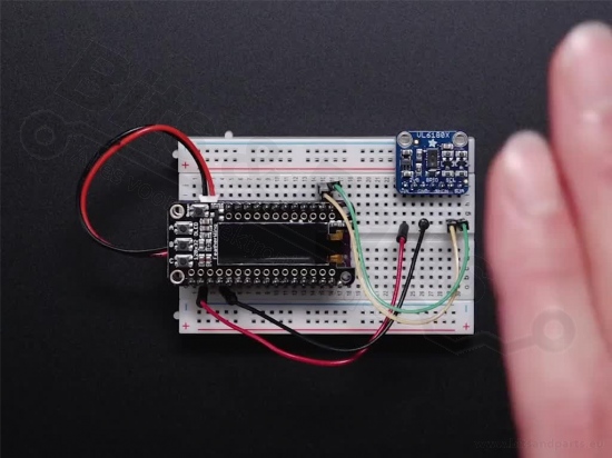 Distance Sensor Laser - Time of Flight - VL6180X - Adafruit 3316